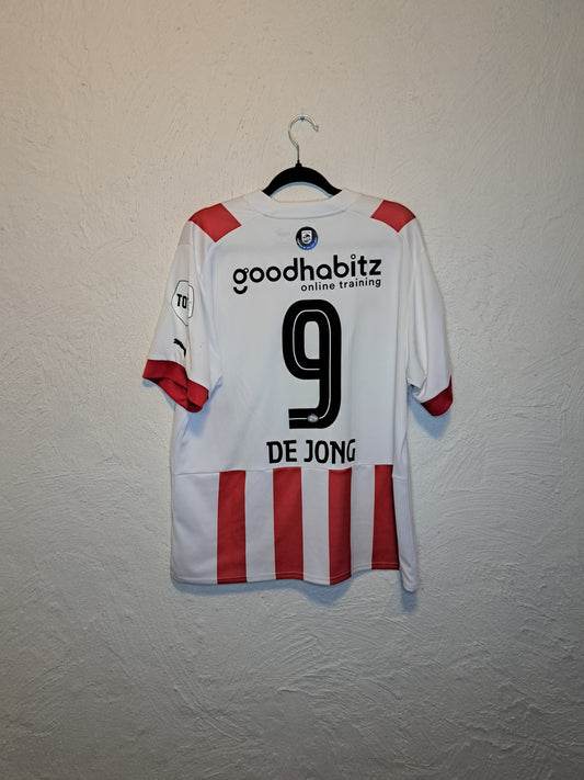 PSV 2022-2023 home shirt #de Jong