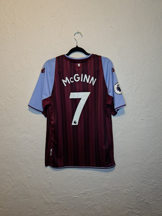 Aston Villa 2021-2022 home shirt #McGinn